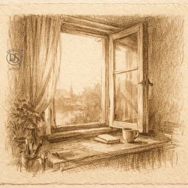 Kaffee am Fenster Fenster Stillleben
