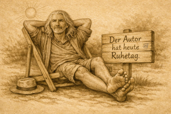 Sparetime in sepia Ruhetag