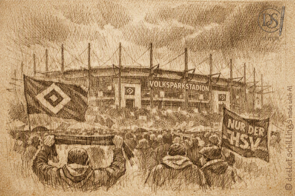 Volksparkstadion Hamburg Hamburger Fußballstadion