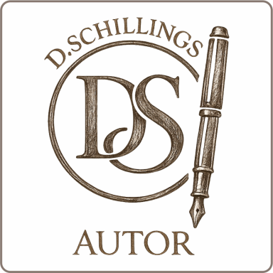 Sepiazeichnung Logo Handgezeichnetes Autorenlogo